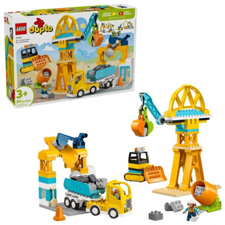 LEGO DUPLO komplekt 10476 3-ühes ehitusplats ja sõidukid