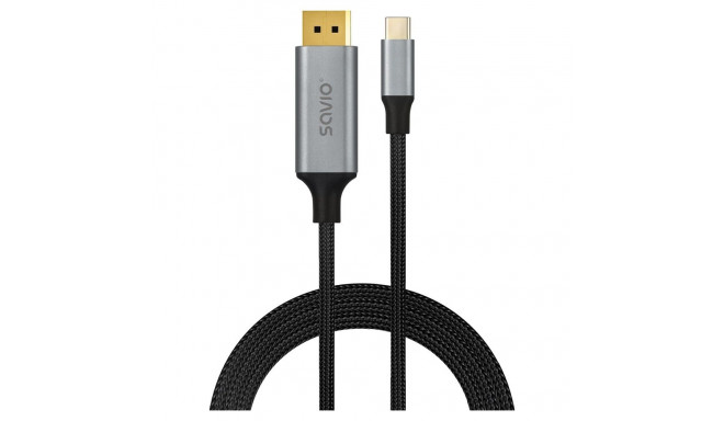 Cable CL-208 USB-C-DP 1.2, 2m SAVIO