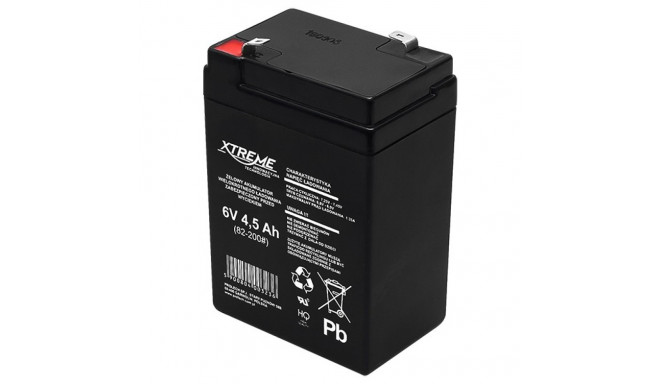 Gel Battery 6V 4.5Ah XTREME