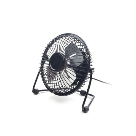 Fan USB 4 '' Black