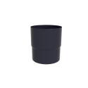 PIPE CONNECTOR  80 GRAPHITE