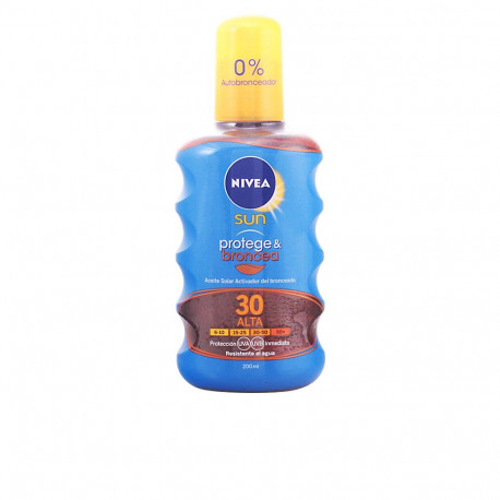 Nivea päevitusõli Sun Protege&Broncea SPF30 200ml