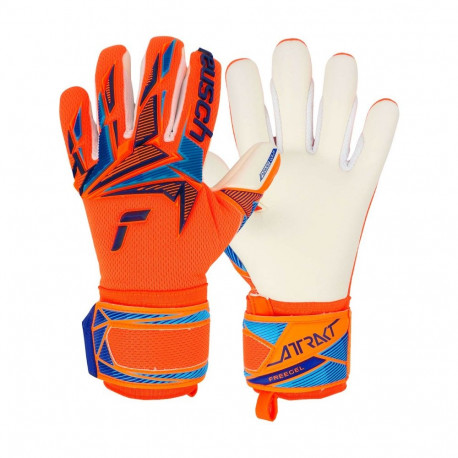 Rękawice bramkarskie Reusch Attrakt Freegel Advance Junior pomarańczowe 5672035 2290 7