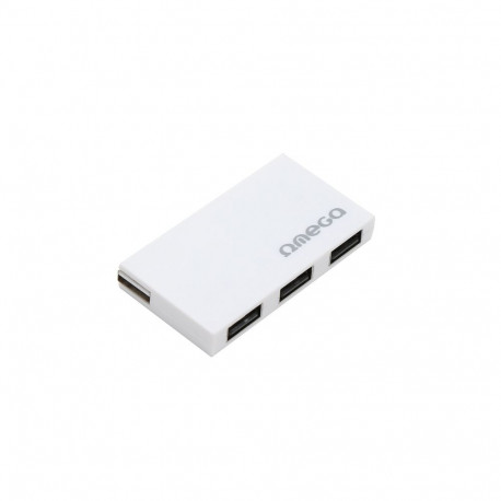 Omega USB hub USB 2.0 4-port, white (42852)