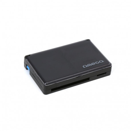 OMEGA CARD READER microSDHC/SDHC/SDXC/CF USB 3.0 + BOX [42848]
