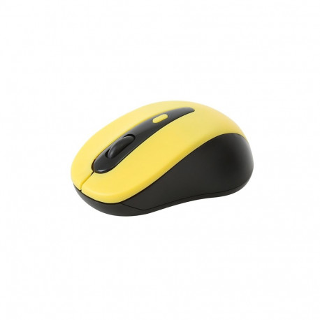 MOUSE OMEGA OM-416 WIRELESS 800-1200-1600DPI BLACK/YELLOW [43167]