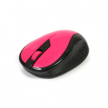 MOUSE OMEGA OM-415 WIRELESS 2,4GHz 1000DPI PINK/BLACK NANO USB RECEIVER [542207]
