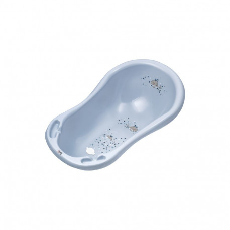 Maltex bathtub 84cm with plug Whale MINIMAL,satin blue 0930_35