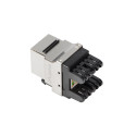 KEYSTONE MODULE RJ45->LSA CAT.6 FTP 180° LANBERG