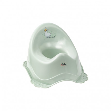 Maltex 2-component chamber pot with music  Lama MINIMAL Sage green 8210_39