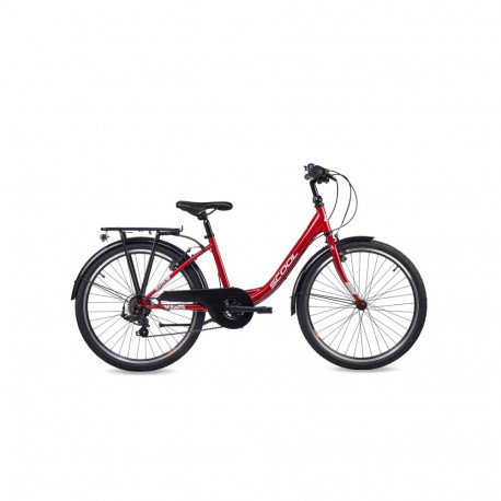 Laste jalgratas S'COOL chiX, 24" Red/White