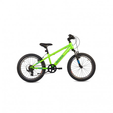 Laste jalgratas S'COOL Xroc, 20" Neon Green/Ocean