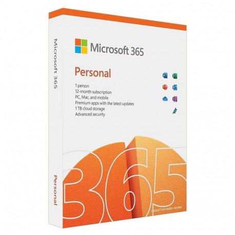 Tarkvara Microsoft 365 Personal, 1 aasta FPP