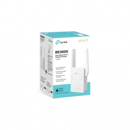 Network Repeater - TP-Link RE225BE Dual-Band Wi-Fi Extender (Wi-Fi 6, WPA2/WPA3, White)