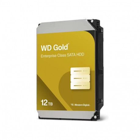 HDD - Western Digital Gold 12TB Internal HDD (WD122KRYZ, 7200 RPM)