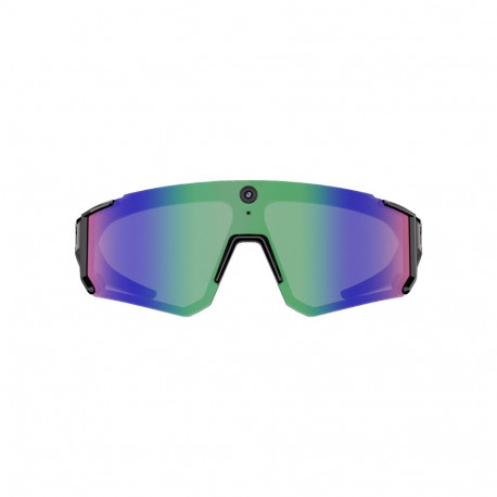 Smart Glasses - COLMi V06 8MP Camera 2K Video AI, Bluetooth, IP54 Black with Blue Lenses