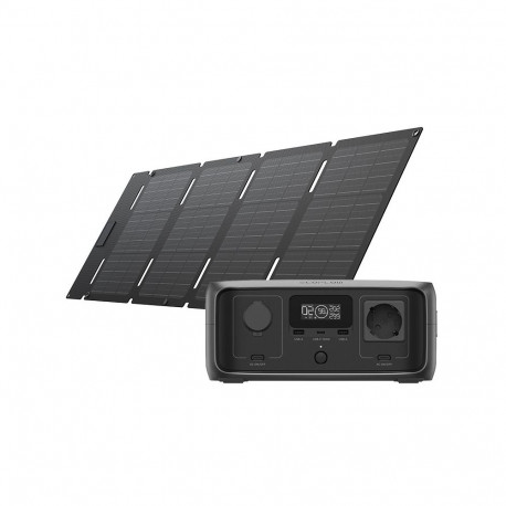 Portable Power Station - EcoFlow RIVER 3 UPS 245Wh 300W Expandable Solar Panel