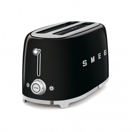 Smeg toaster 2x4 50´style black tsf02bleu