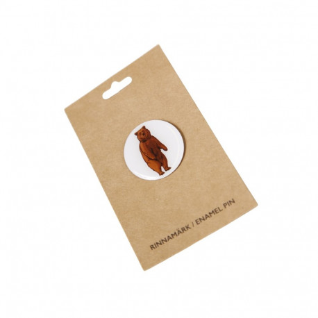 SOKISAHTEL BEAR ümmargune rinnamärk 425