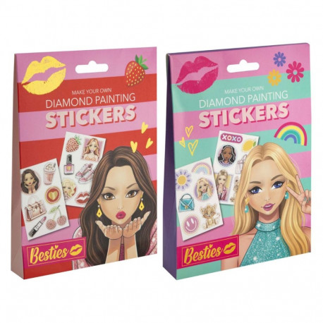 Besties teemanditikand kleebised 12 tk