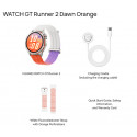 Huawei Watch GT Runner 2, dawn orange