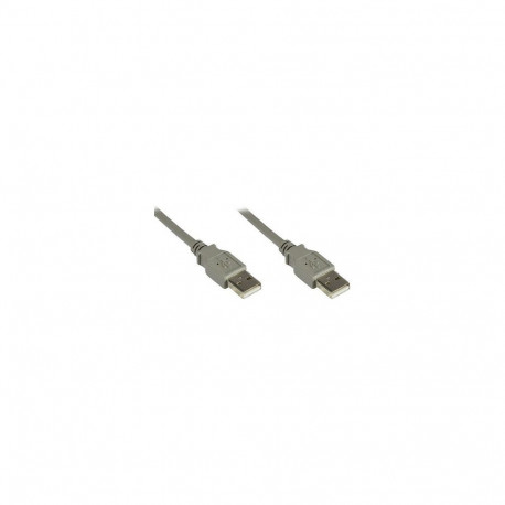 "Good Connections USB2.0 Kabel A-A grau 5m"