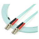 "StarTech 3m 10 Gb Aqua Multimode 50/125 Duplex LSZH Fiber Patch Cable"