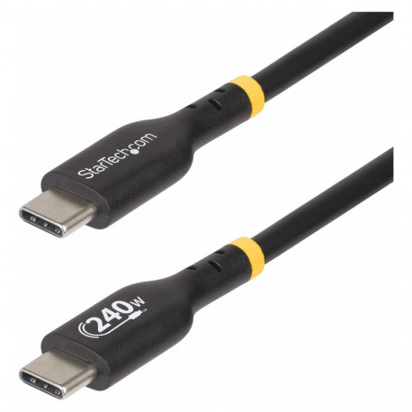 "StarTech 2m USB-C Ladekabel, USB-IF zertifiziert, 240W PD EPR, M/M - USB-Kabel - 24 pin USB-C (M)"
