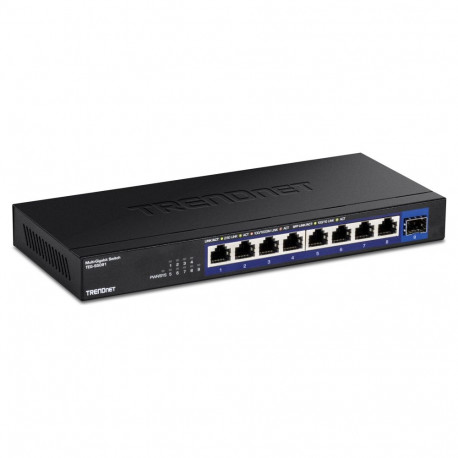 TRENDnet võrgulüliti TEG-S5091 9-pordiline 2.5G hallatavuseta 10G SFP+ pordiga