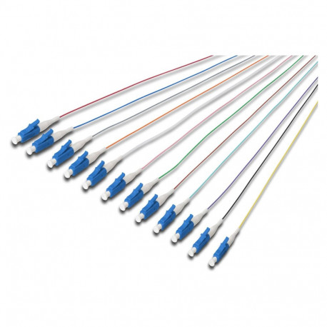 "DIGITUS LWL Pigtails LC simplex OS2 12Stk 2.00m"