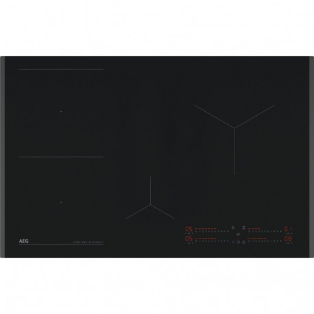 AEG induktsioonpliidiplaat TII84B10FZ 80cm integreeritav fassettlihviga 75x49cm
