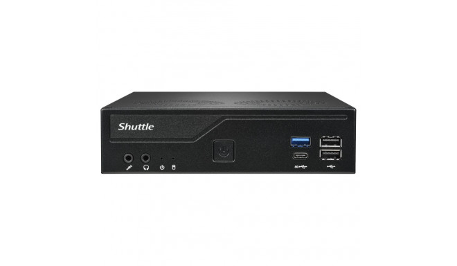 Barebone DH610V2 õhuke Intel DDR5, must