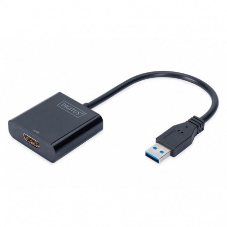 The Digitus DA-70841 is a USB 3.0 to HDMI adapter designed to connect a computer or