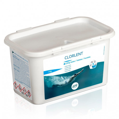 AGENT FOR POOL WATER CHLOR 1KG TB