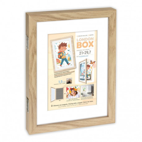 ZEP London Box Natural     MRN82 Holz Rahmen Innenmaß  14x21,5cm