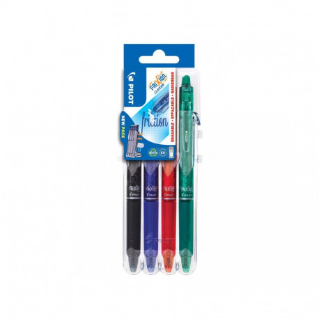 SET2GO set x4 - Frixion Ball Clicker - Black / Blue / Red / Green