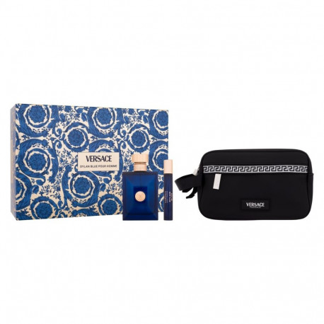 Versace Pour Homme Dylan Blue Eau de Toilette (100ml) (Edt 100 ml + Edt 10 ml + Cosmetic Bag)