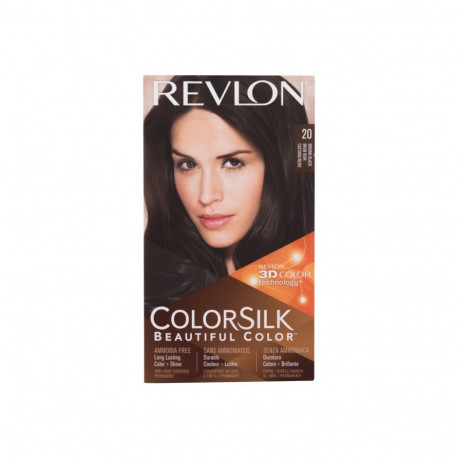 Revlon Colorsilk Beautiful Color (59ml) (20 Brown Black)