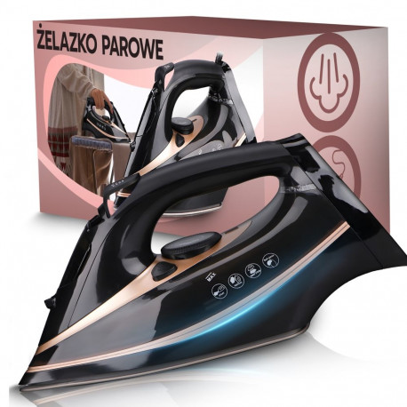 Aurutriikraud 8in1 2600W keraamiline tald anti-drip anti-calc