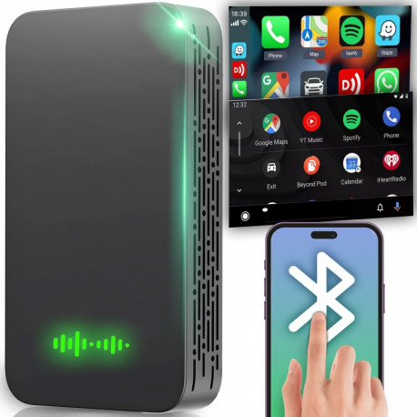 Carlink juhtmevaba autoadapter CarPlay Android Auto USB iPhone