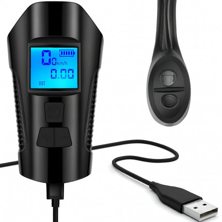 LED jalgrattatuli s092-1 spidomeeter ja tagatuli