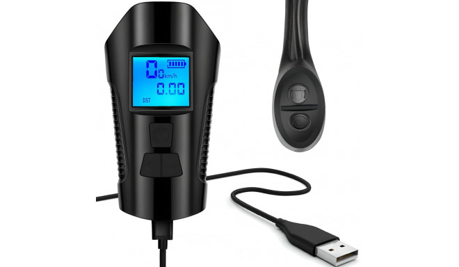 LED jalgrattatuli s092-1 spidomeeter ja tagatuli