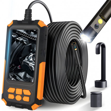 Inspektsioonikaamera endoskoop e696 5m 9LED 2x Full HD duo