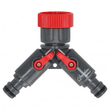 Przyłącze kranowe podwójne 3/4"-1", karta
