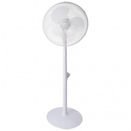 Põrandventilaator 16" 40W, valge