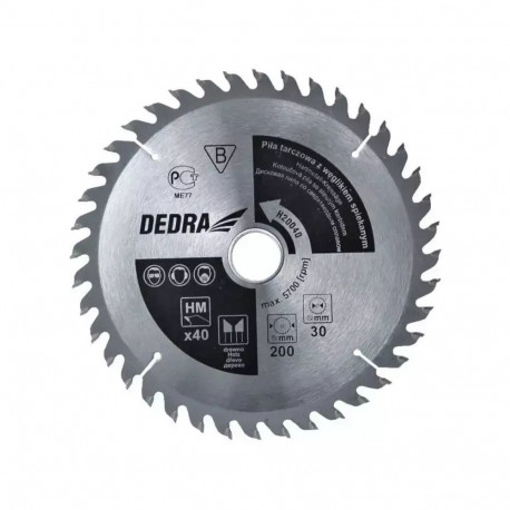 Puidu ketassaetera 40z 250x30mm
