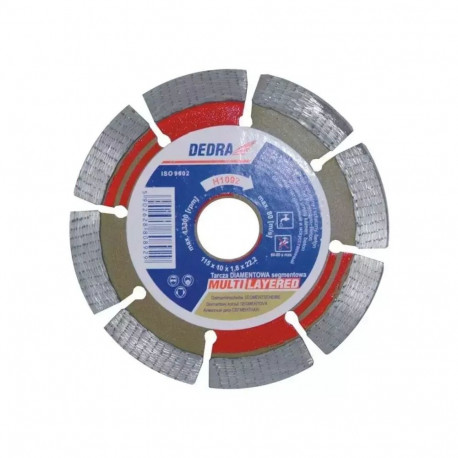 Segmenteeritud mitmekihiline lõikeketas 115mm/22,2