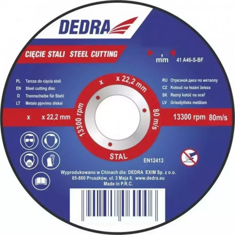 Tarcza do cięcia stali 230x3,0x22,2