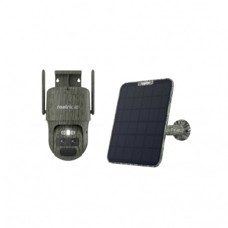 Reolink TrackMix Series G770 Camouflage with Solar Panel 2 4G LTE Dual-Lens Battery Security Camera 