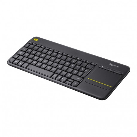 Logitech | K400 Plus | Keyboard with Trackpad | Wireless | US | Black